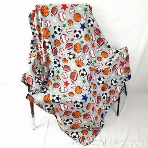 Factory Price 100% Polyester Cheap Fleece Blankets in Bulk Fleece Blanket with Print